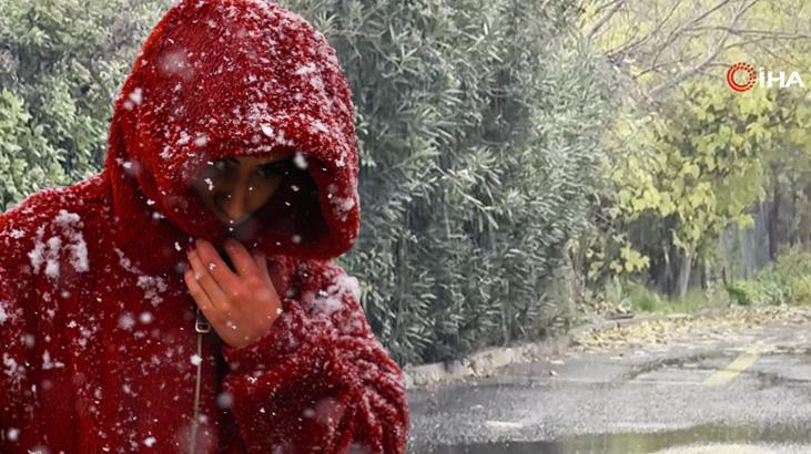 Son dakika…. İstanbul’a kar sürprizi! Yüksek kesimlerinde yağış başladı