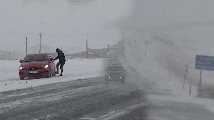 SON DAKİKA Yoğun kar ve tipi Türkiye’yi vurdu! Birçok kara yolu ulaşıma kapandı