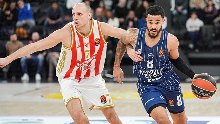 Anadolu Efes kendi evinde Kızılyıldız’a farklı mağlup oldu