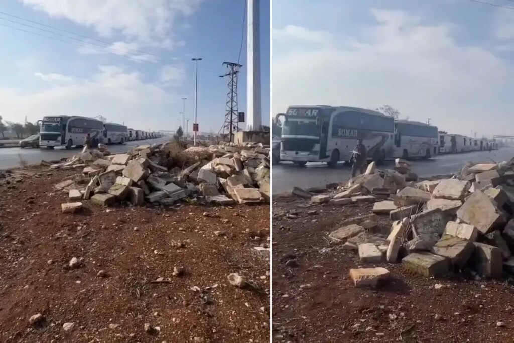 Halep’teki operasyonlar sonrası YPG’lilerin tahliyesi başladı