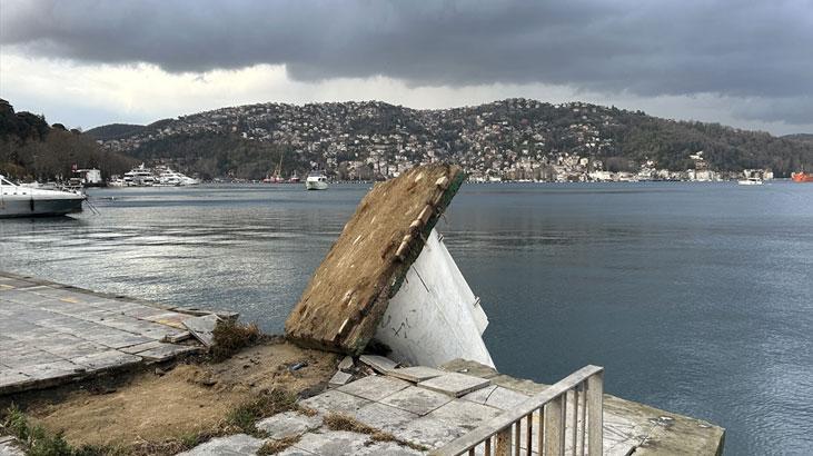 İstanbul’da şiddetli fırtına! Deniz fenerleri TIR’lar devrildi