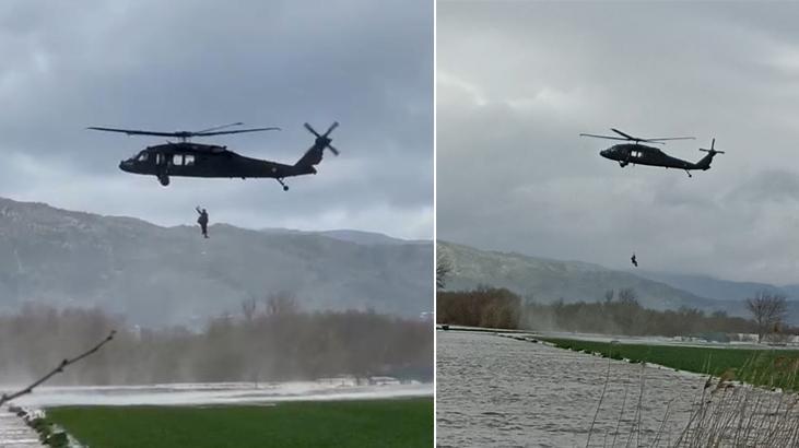 Aydın’da sel nedeniyle damda mahsur kaldı, 1 hafta sonra tesadüfen görüldü