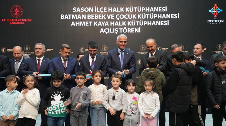 Bakan Ersoy’dan Batman’a kültür hamlesi