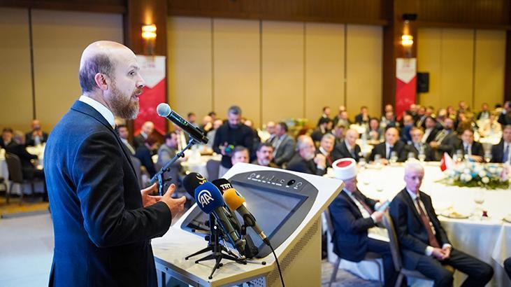 Bilal Erdoğan Üsküp’te ‘Yeni Dünyayı İnşa Etmek’ konulu söyleşiye katıldı