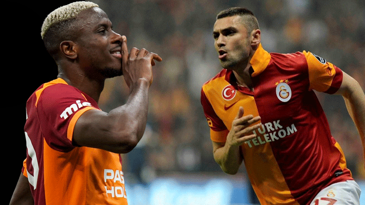 Galatasaray’da Osimhen’in hedefi Şampiyonlar Ligi’nde Burak Yılmaz’ı geçmek!