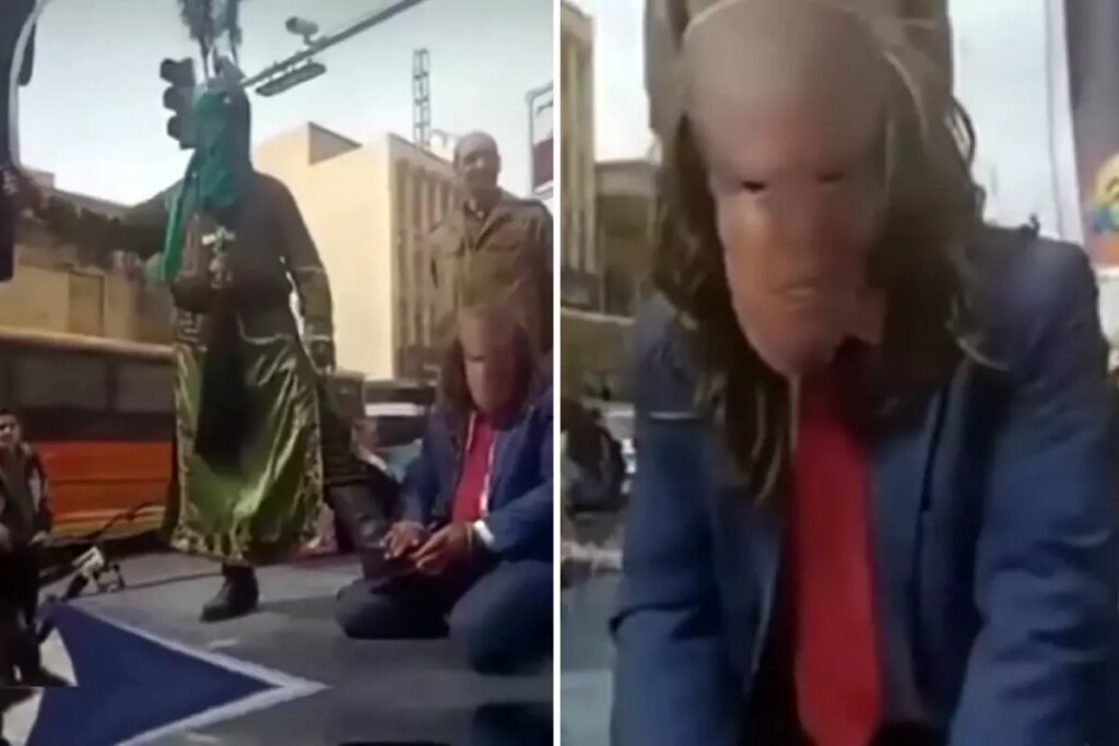 İran’da Trump’ı kızdıracak mizansen: Sahneye çıkarıp başını kestiler