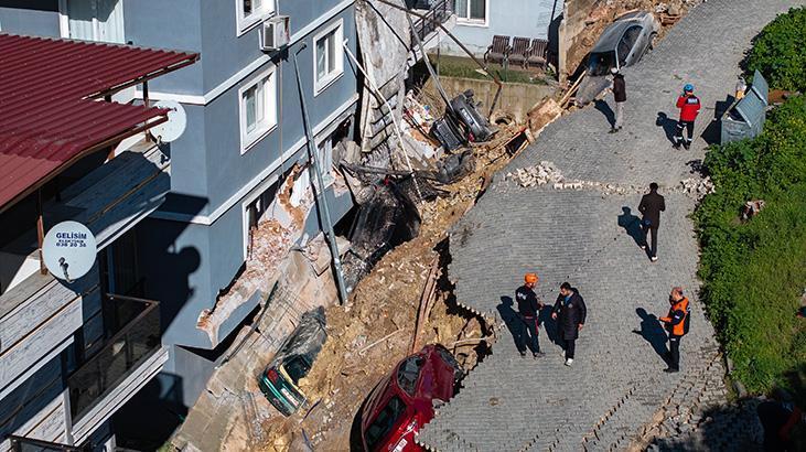 İzmir’de toprak kayması! Ortalık savaş alınına döndü: Göktaşı düştü sandım