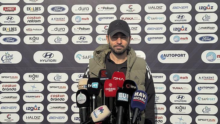 Kocaelispor’da Selçuk İnan, Gaziantep FK maçı öncesi oyuncularına inanıyor