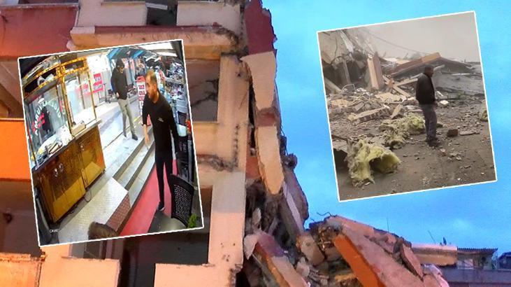 Küçükçekmece’de facianın eşiğinden dönüldü! Kontrollü yıkılan bina, yanındaki apartmana devrildi