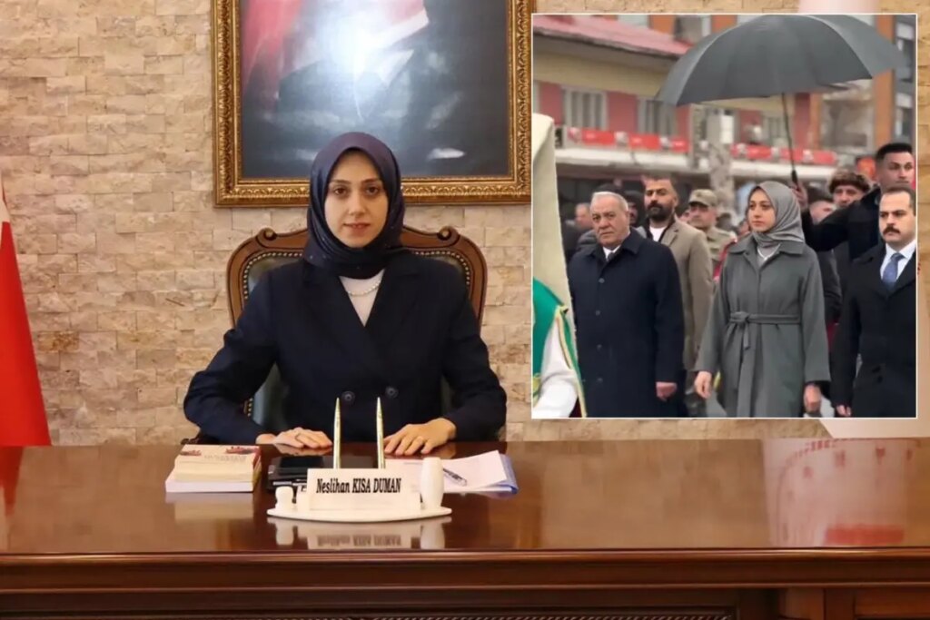 Ne diyeceği merak konusuydu: Şemsiyesini polise tutturan kaymakamdan açıklama var