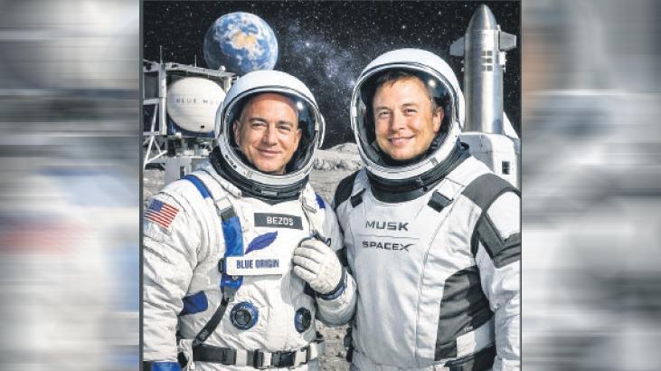 Şimdi Ay’ın peşindeler!