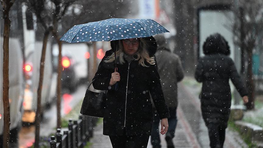 Son dakika… Beklenen kar Balkanlar’dan giriş yaptı! Edirne beyaza büründü