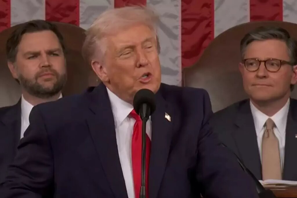 Trump ulusa seslendi! Canlı yayında İran’ı açık açık tehdit etti