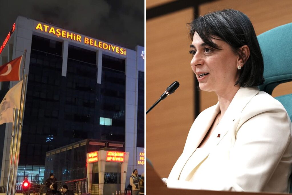 Ataşehir Belediyesi’ne operasyonda Sinem Dedetaş detayı