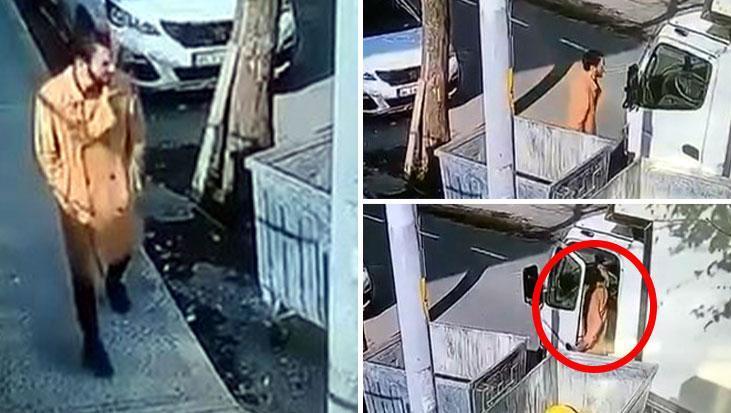 Avcılar’da dikkatsizlik pahalıya patladı! Kaşla göz arası kamyondaki telefonları çaldı