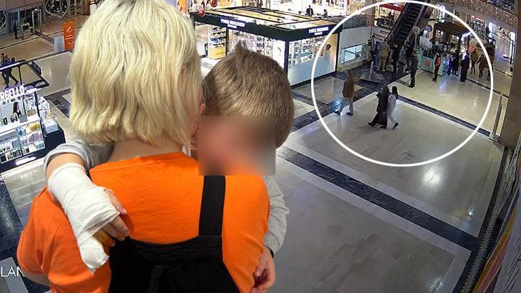 AVM’de dehşet anları! 3 yaşındaki çocuğun parmağı yürüyen merdivende koptu