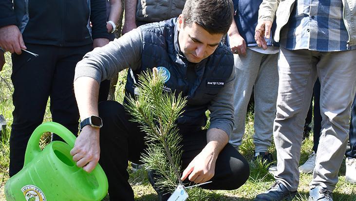 Düzce’de MHP Genel Başkanı Bahçeli adına hatıra ormanı oluşturuldu
