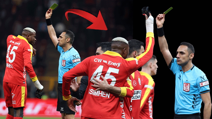 Galatasaray’da Osimhen son düdükten sonra çılgına döndü! Hakeme tepki gösterdi