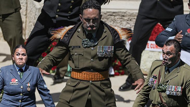 Gelibolu’da ‘Haka danslı’ anma töreni! Nefes kesen görüntüler
