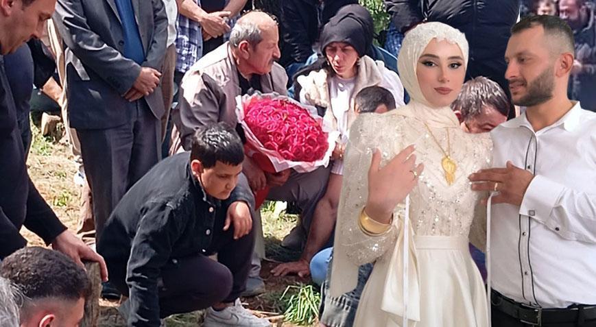 Gelin ve damat düğün günü hayatını kaybetti! Düğün yemeğini cenaze evine dağıttılar