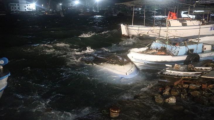 Hatay’da fırtına! Tekneler alabora oldu, ev ve iş yerlerinin çatısı uçtu