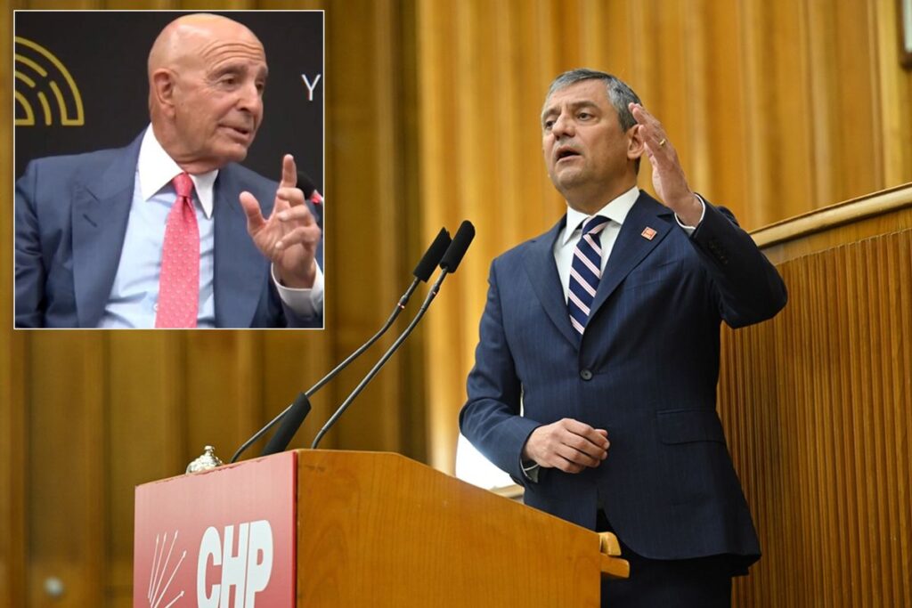 Özgür Özel’i kızdıran sözler: Tom Barrack’ı ‘İstenmeyen kişi’ ilan etti