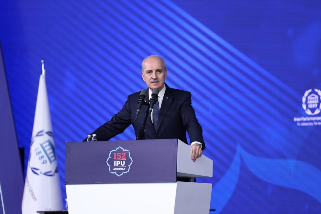 TBMM Başkanı Kurtulmuş’tan PAB 152. Genel Kurulu kapsamında yoğun diplomasi trafiği! 41 ikili görüşme yaptı