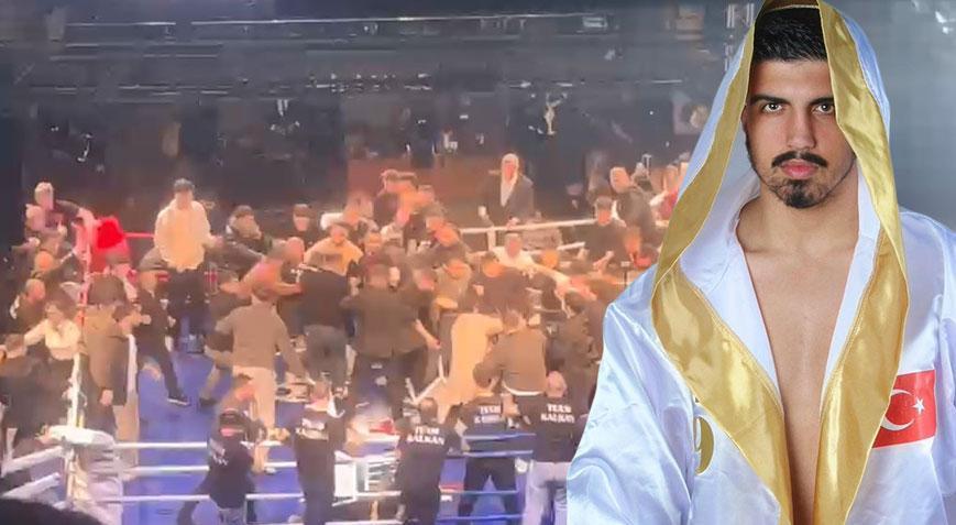 Trabzon’da boks maçı kavgaya dönüştü: Milli boksörden açıklama: Rus hocanın hareketi bu duruma getirdi