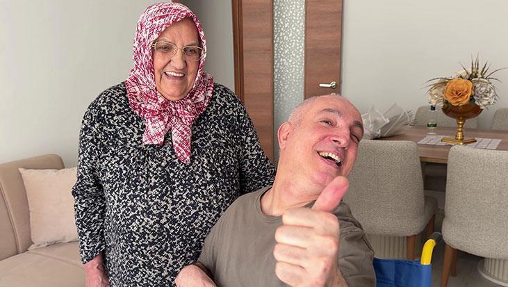 Bodrum katındaki 22 yıllık karanlık son buldu! Fedakar anne ve felçli oğlu sonunda güneşe kavuştu
