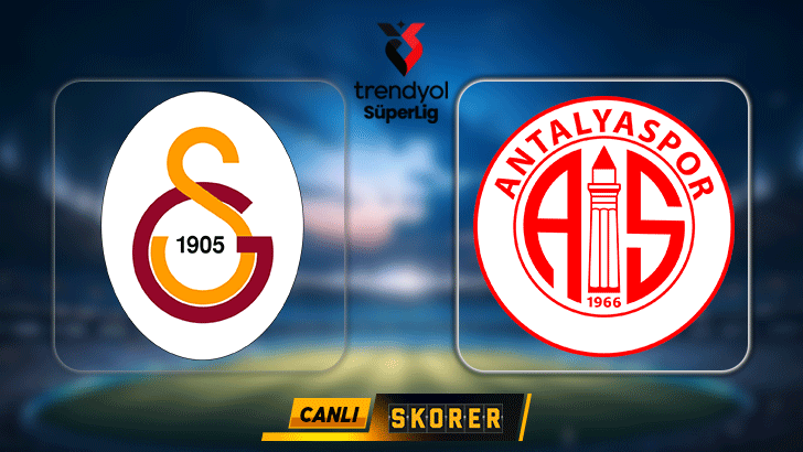 SON DAKİKA | Süper Lig’de Galatasaray-Antalyaspor maçı! İlk 11’ler belli oldu
