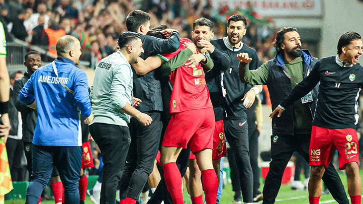 Süper Lig’e yükselen 2. takım Amedspor oldu! 6 gol sesi