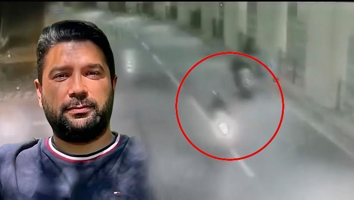 Taksim’de feci motosiklet kazası! Savrularak yere düşen genç sürücü hayatını kaybetti: O anlar kamerada