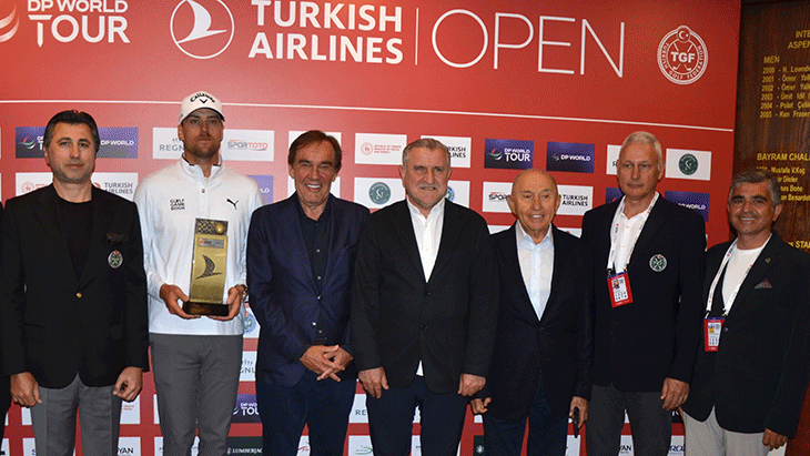 Turkish Airlines Open 2026 Golf Turnuvası’nda şampiyon İsveçli Lindberg