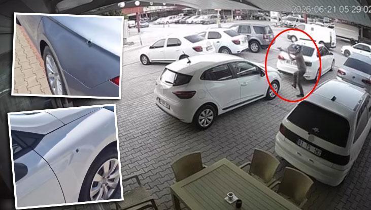 Adana’da oto galericiler sitesine kurşun yağmuru! Çok sayıda araç zarar gördü