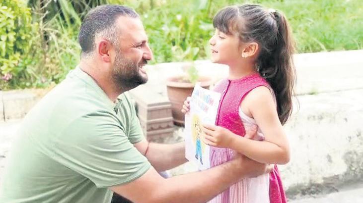 Babalar günü kutlu olsun ‘Kahraman babacığım’