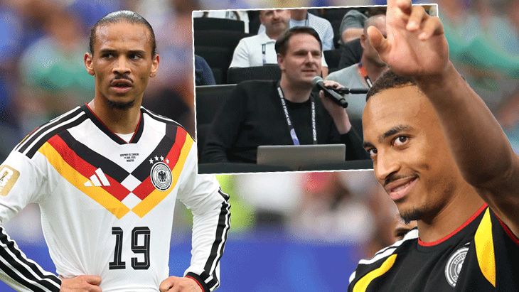 Gazetecinin Leroy Sane sorusu, Alman futbolcuyu çıldırttı