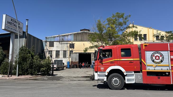 Konya’da metal fabrikasında patlama! Organize Sanayi Bölgesi’nde panik yaşandı