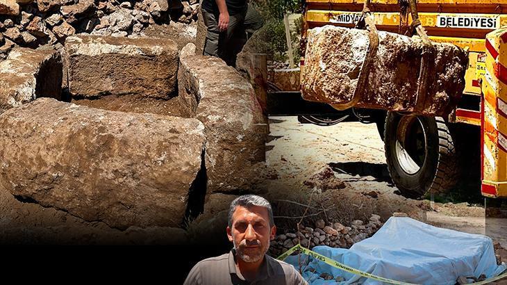 Midyat’ta yol kazısında akılalmaz keşif! 722 yılınden gelen mesaj, taşlarda dikkat çeken 4 isim: Dedelerimiz anlatıyordu hep