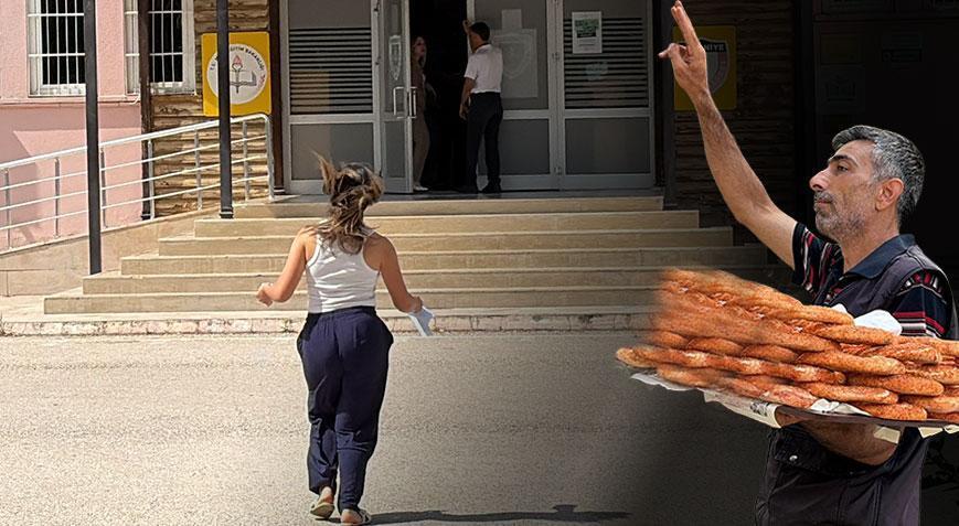 Simitçi süreyi hatırlattı ama… 1 saniye ile sınavı kaçırdı!