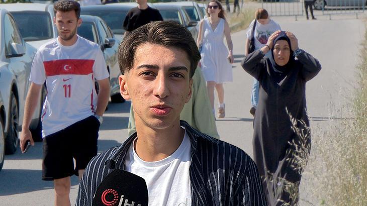 SON DAKİKA YKS’ye giren öğrenci isyan etti: Türkiye maçını izledik bütün moralimizi bozdular