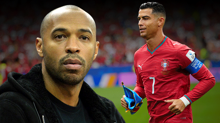 Thierry Henry, Cristiano Ronaldo’yu yerden yere vurdu! ‘Gol atması gereken takımdır’
