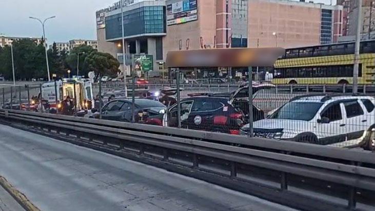 Beylikdüzü’nde zincirleme kaza! 1 yaralı