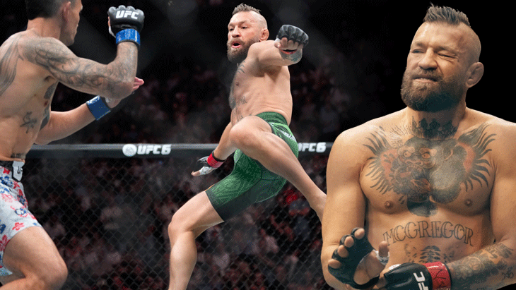 Conor McGregor’ın hayal kırıklığı! Uçan tekmeyle başlayan mücadele 1 dakika sürdü