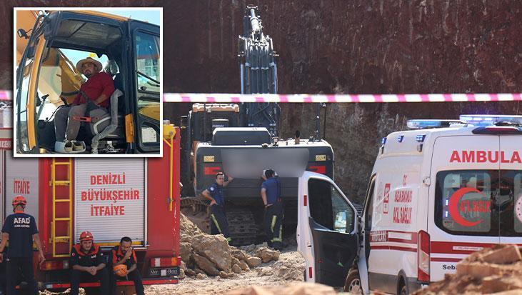 Denizli’de inşaat kazısında facia! İş makinesinden indi, tonlarca toprağın altında kaldı