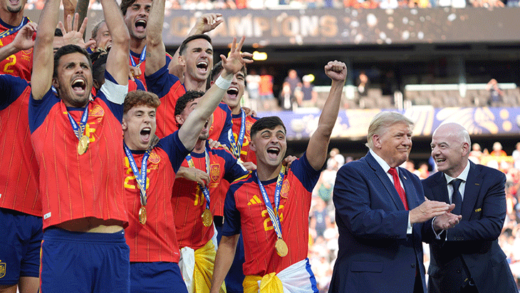 Dünya Kupası finalinde Donald Trump’tan çok konuşulacak hareket! FIFA Başkanı Infantino engel olamadı