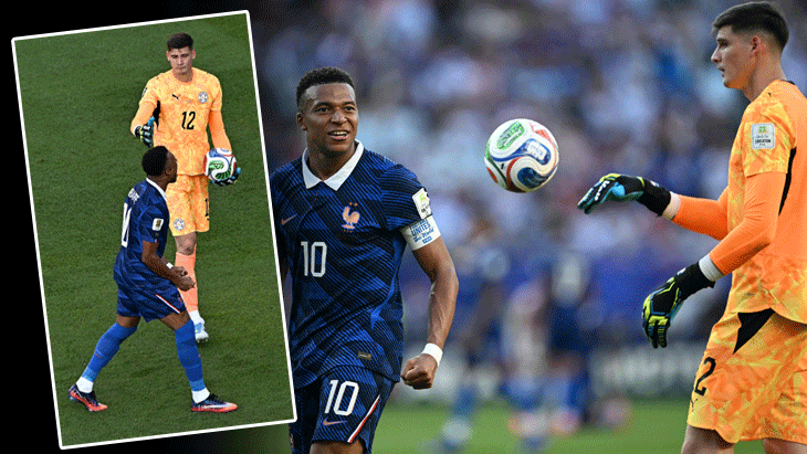 Dünya Kupası’nda Mbappe’den tartışma yaratan hareket! Paraguay isyan etti: Kalecimiz kızı için kıyafetlerini sattı