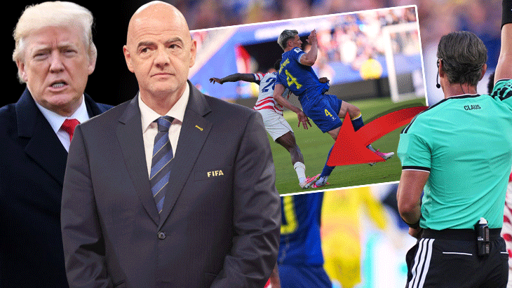 FIFA’nın kırmızı kart kararı Dünya Kupası’nı karıştırdı! ABD Başkanı Donald Trump’tan Infantino’ya telefon