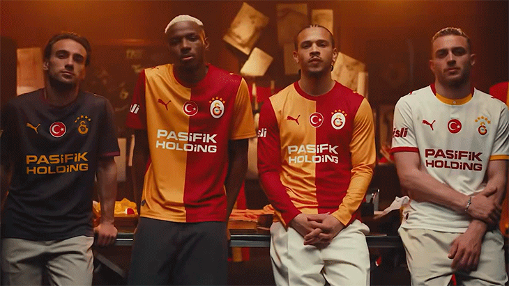 Galatasaray’ın yeni sezon formaları belli oldu!