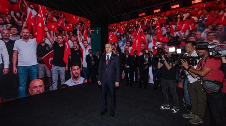 İletişim Başkanı Duran, ‘İrade Bizim, Zafer Bizim’ Dijital Zaman Tünelini ziyaret etti: O geceyi tekrar yaşadık