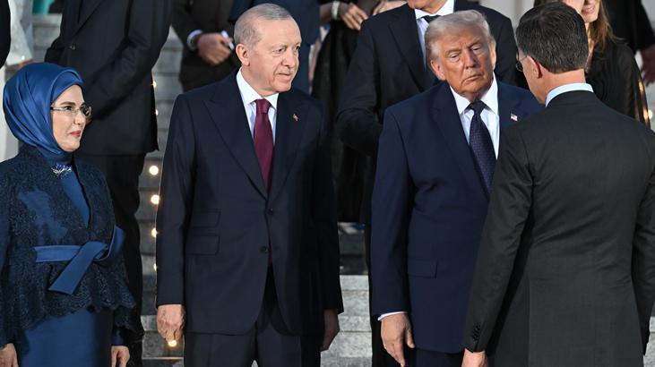 NATO Zirvesi’nde ilk gün sona erdi! Trump, konaklayacağı otele giriş yaptı